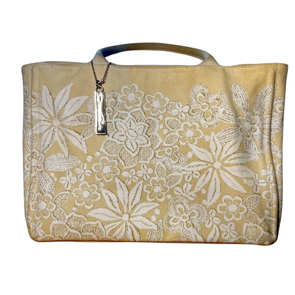 Vintage Oscar De La Renta Neiman
Markus Exclusive Womens Canvas
Bag Tote… - Picture 1 of 10